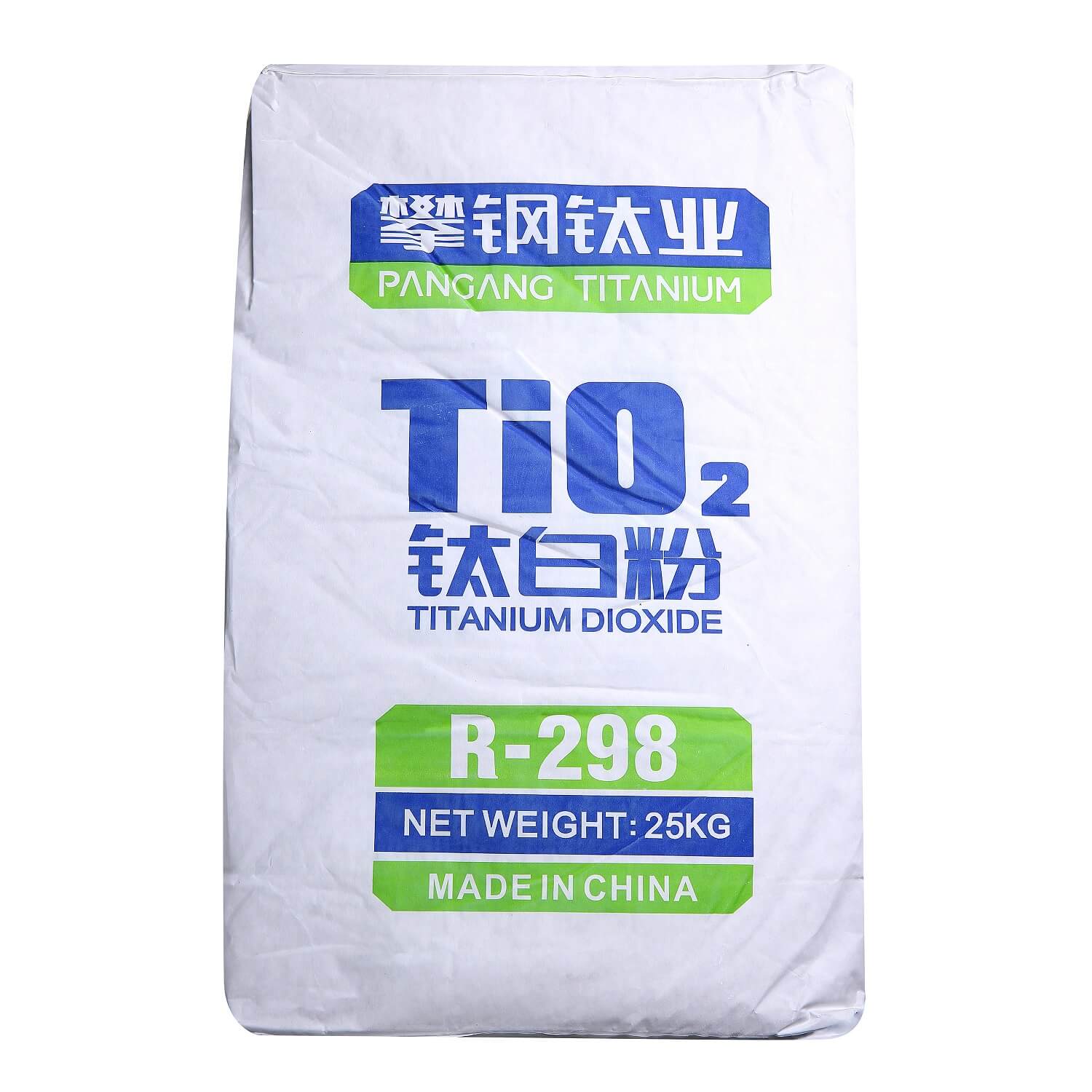 攀钢R-298 涂料级钛白粉 高光泽 易分散 耐候性好 蓝相
