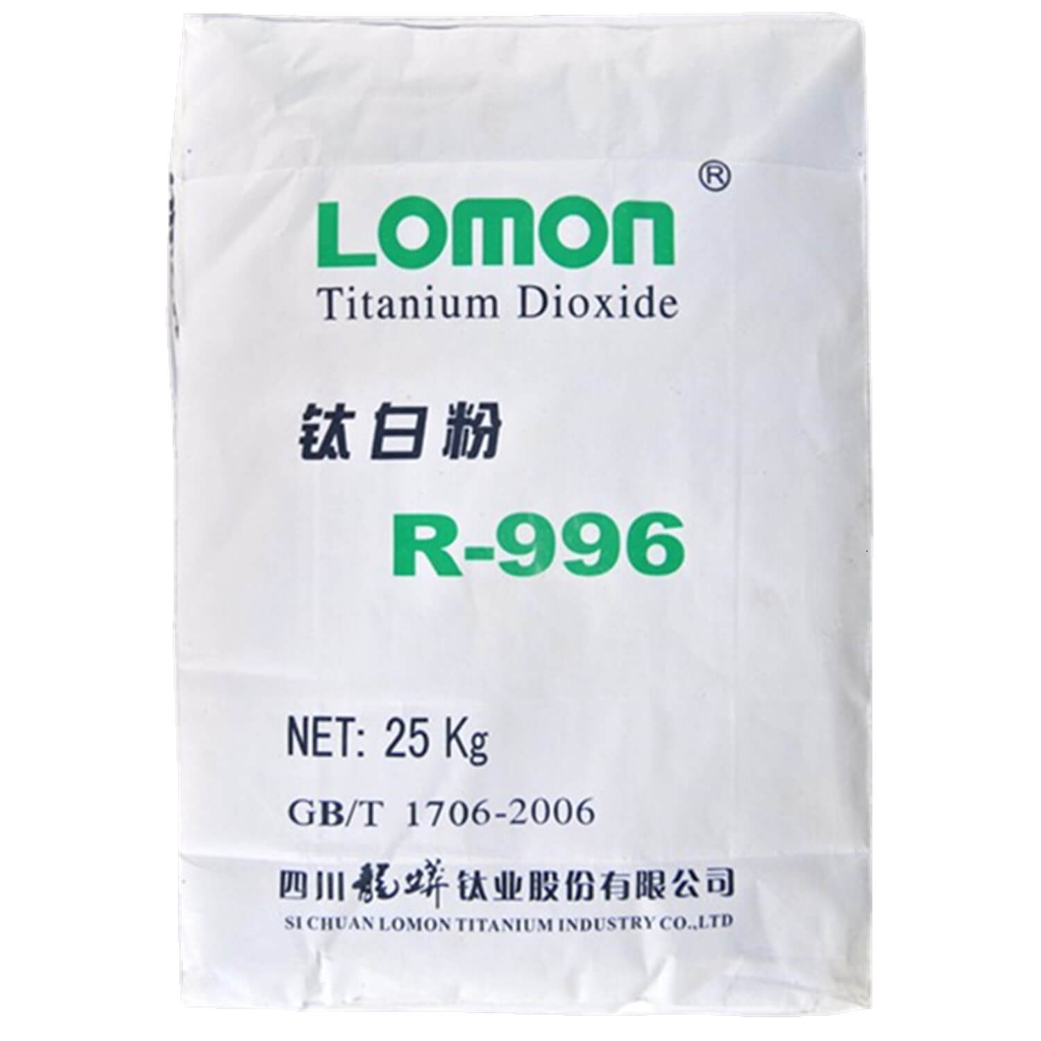 龙蟒佰利联LOMON R-996 涂料级钛白粉